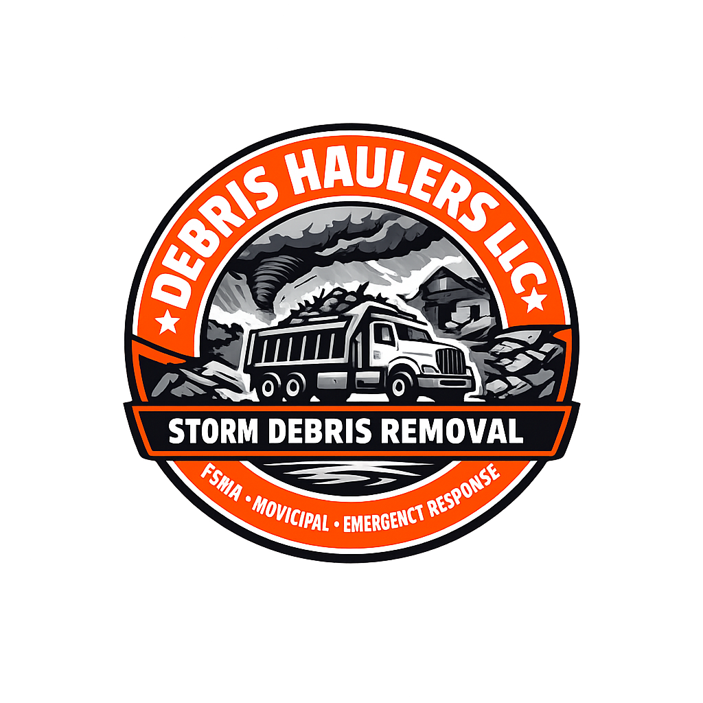 Debris Haulers LLC badge logo